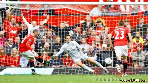 Đã rất nhiều lần M.U chiến thắng nhờ những quả penalty
